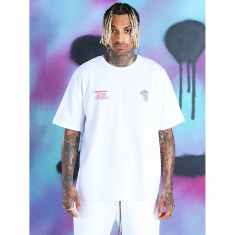 BOOHOO × Migos /Drip Face Tshirts WHITE