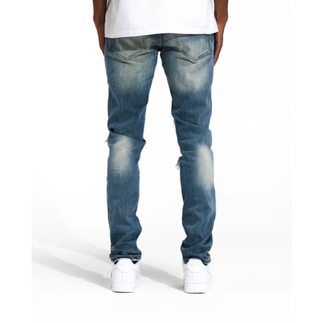 Crysp Denim/Blue Paisley denim　”221-111”