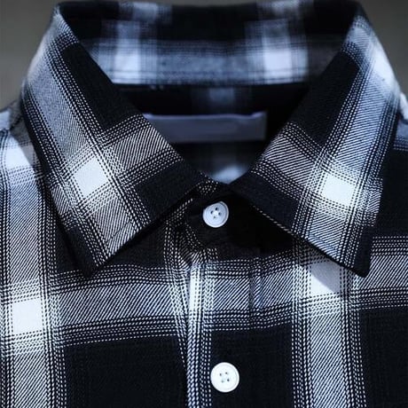 By The R/Check Long Shirts "BLACK/RED"