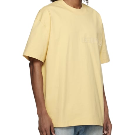 ESSENTIALS  fear of god /Logo Tshirt  "YELLOW "