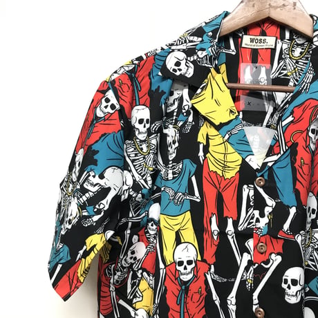 WOSS.official/ POP SKULL Aloha shirts