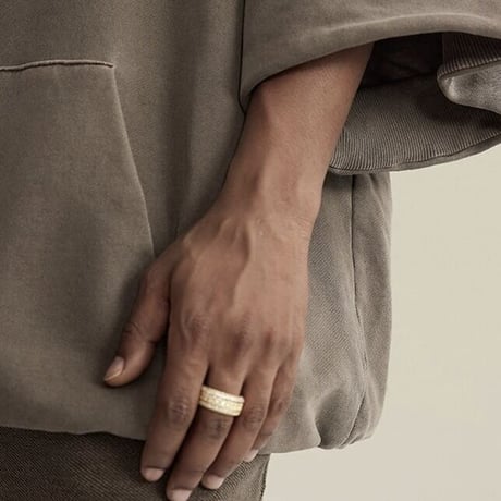 Mismatch NYC/Washed Half Hoodie  "BROWN"
