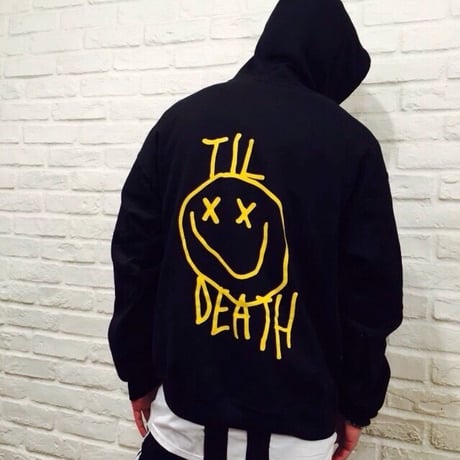 Ryan Hawaii/Smile hoodie  BLACK