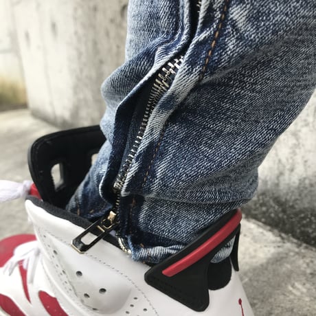 Cooper Nine/ side belt Denim