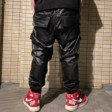 Mismatch NYC/Lether crotch pants