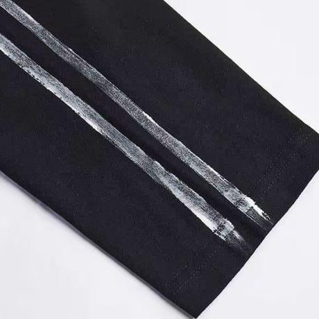 MADE EXTREME/ Paint LongSleeve Tee "BLACK"