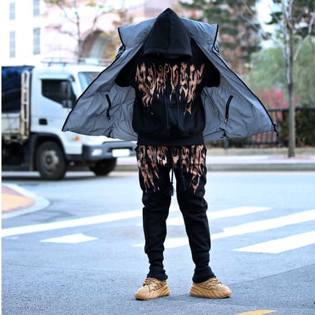By The R/ Bleach Cotton Hoodie "SET UP"