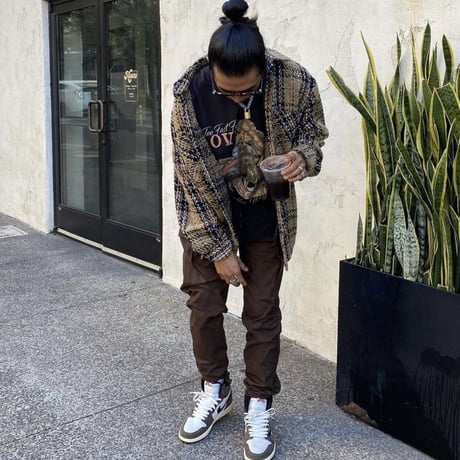 EPTM/Tweed Heavy Flannel shirt KHAKI