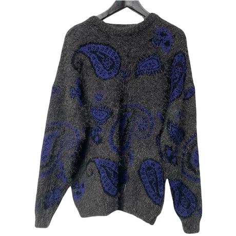 RE NEW/Bandana knit "GRAY"