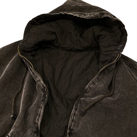 Mismatch NYC/Washed oversized Zip Up Hood Jacket