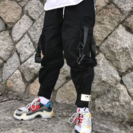 WOSS.official/ Cargo Pants BLACK