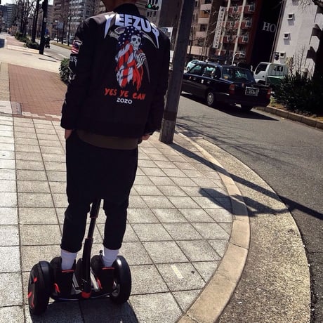 Nineteenth letter/Yeezus Campaign Bomber Jacket ブラック