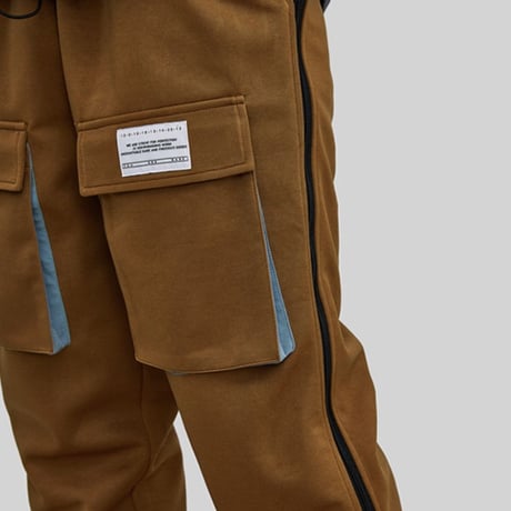WOSS.official/2way pants BROWN