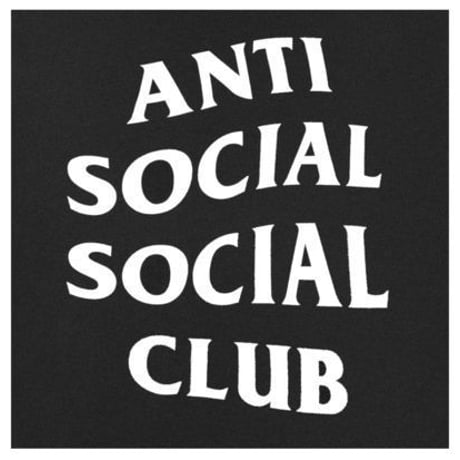 Anti Social Social Club ×UNDEFEATED /LOGO Hoodie BLACK