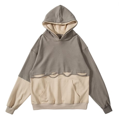 Mismatch NYC/damage oversize Hoodie