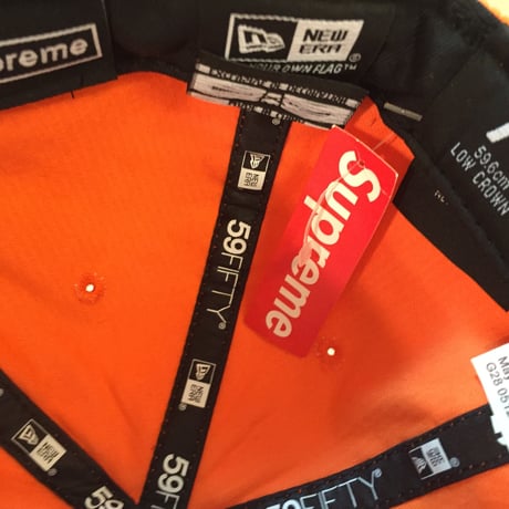 SUPREME/NEWERA CAP ORENGE