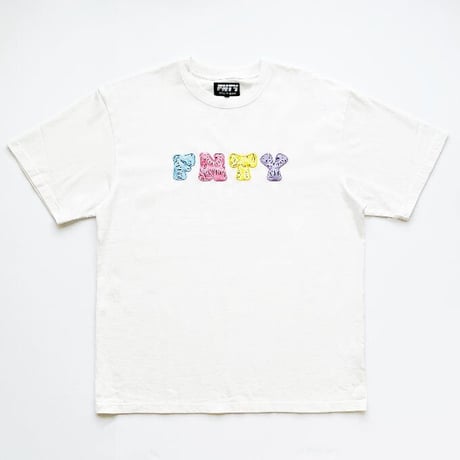 FNTY/ APPLIQUE LOGO Tshirts "WHITE"