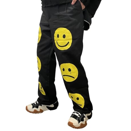 Mismatch NYC/Paint Denim  pants