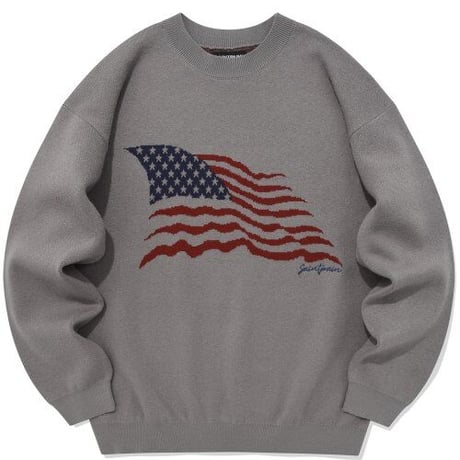 SAINT PAIN/American Knit "GRAY"