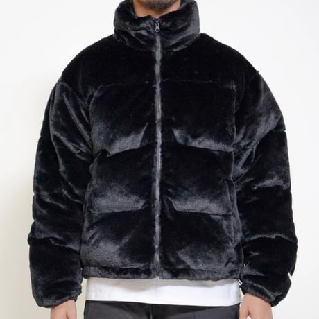 EPTM/FUR PUFFER  JACKET  "BLACK"