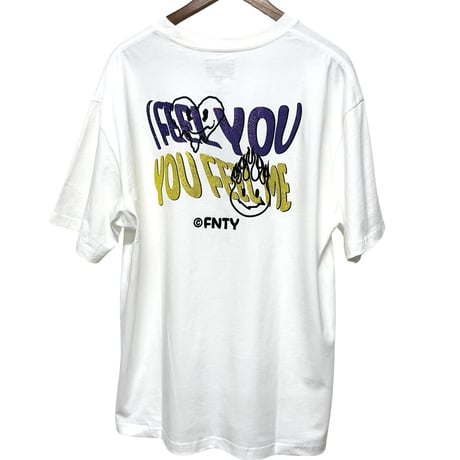 FNTY/  I FEEL YOU TSHIRTS "WHITE"