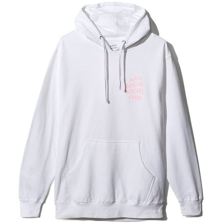 Anti Social Social Club/Logo フーディー　White　限定カラー