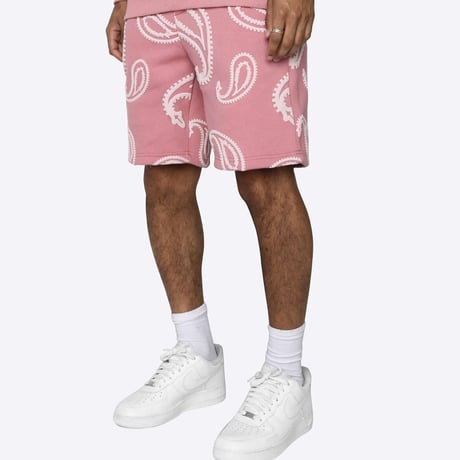 EPTM/BANDANA PUFFY  SHORTS "PINK"