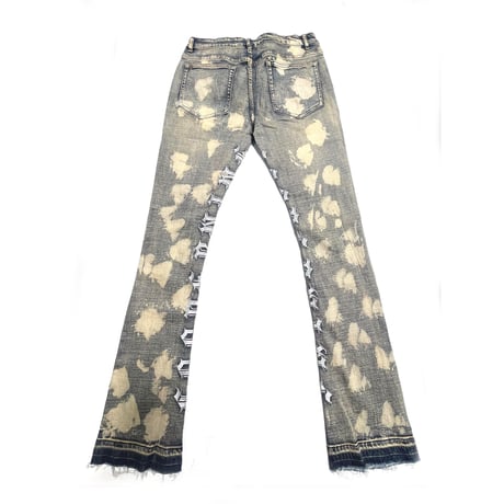 Cooper 9/  Embroid Logo Stack Denim  "BLUE"