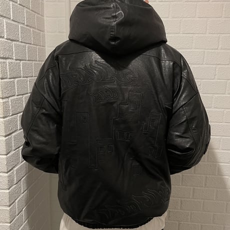 GRMY/ LEATHER CITY Puffy Jacket