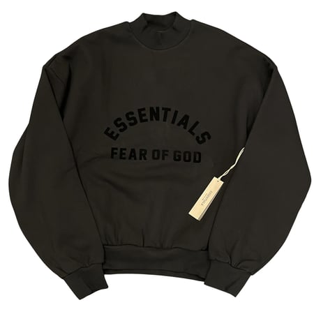 ESSENTIALS by Fear of God /Logo Crewneck "BLACK"