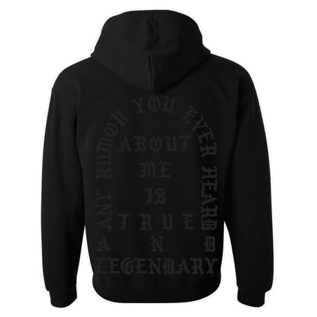 Pablo Tour/official hoodie フーディー　ブラック
