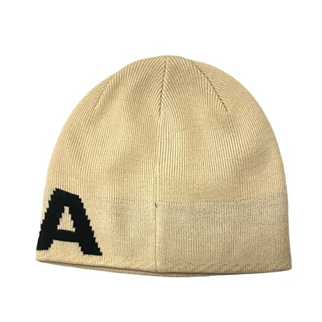 oMA /Skull Logo Beanie (Cream)