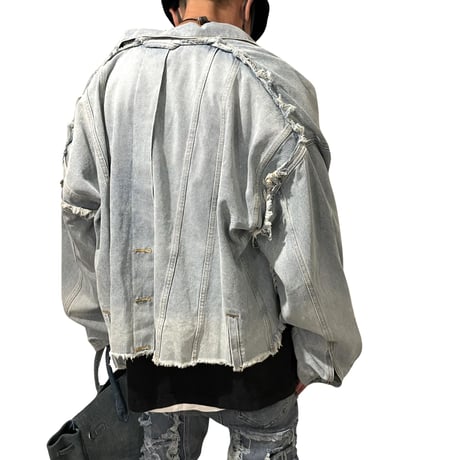 Mismatch NYC/Short Denim Jacket