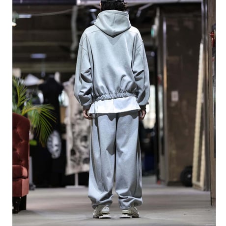 By The R/ Button Up Hoodie  "GRAY"