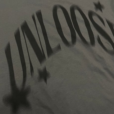 #OVDY / UNLOOSE Tee "Black & DarkGray"