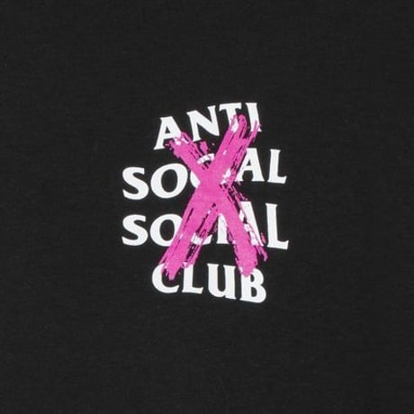 Anti Social Social Club/XX Logo Tshirts  BLACK