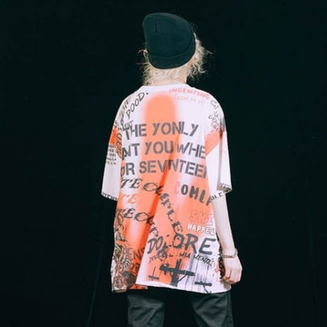 White Complex/Scribble BOX Tee