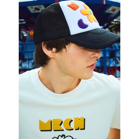 MISTER CHILD/Flower Logo Mesh Cap
