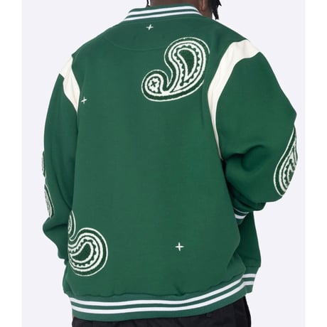 EPTM/PAISLEY VERSITY Jacket ”GREEN"
