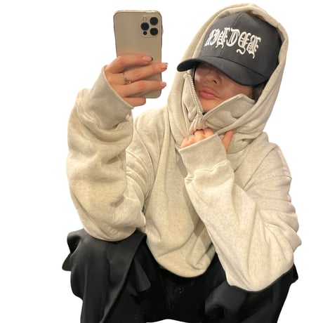 Mismatch NYC/Ninja Hoodie  GRAY
