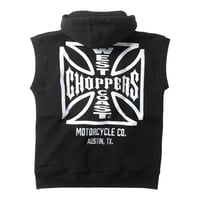 West Coast Choppers/ W.C.C NoSleeve Zip Hoodie