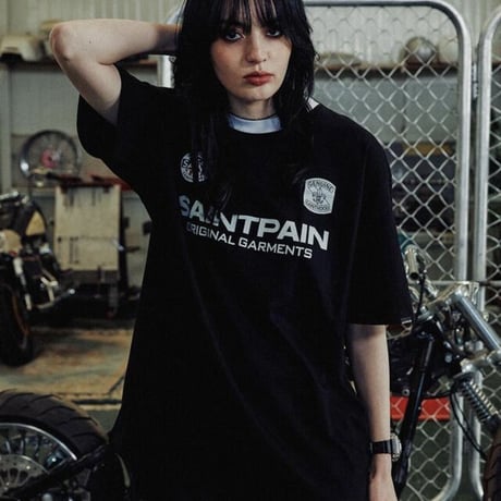 SAINT PAIN/CLUB Tee BLACK