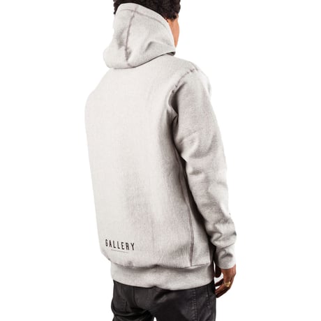 RSVP gallery/logo フーディー　グレー