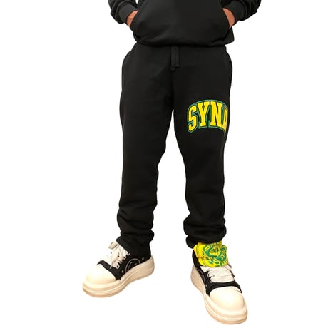 SYNA WORLD / Logo college Sweat Pants  (SET UP)