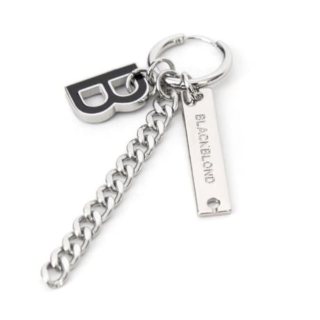 BLACK BLOND/BBD LOGO Earring
