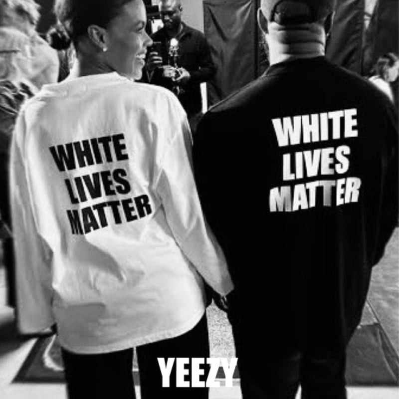 YEEZY / WHite Lives Matter Longsleeve Tee 