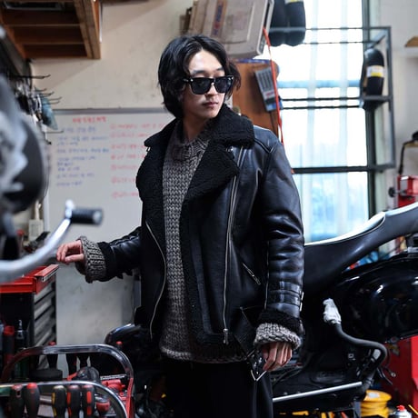 By The R/ Boa Riders Jacket