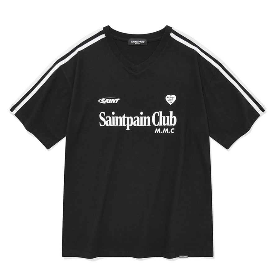 日本未入荷SAINTPAINのSP SAINT CLUB V NECK T SHIRTS SAINTPAIN正規品☆SP SAINT CLUB V NECK T SHIRTS (SAINTPAIN/T