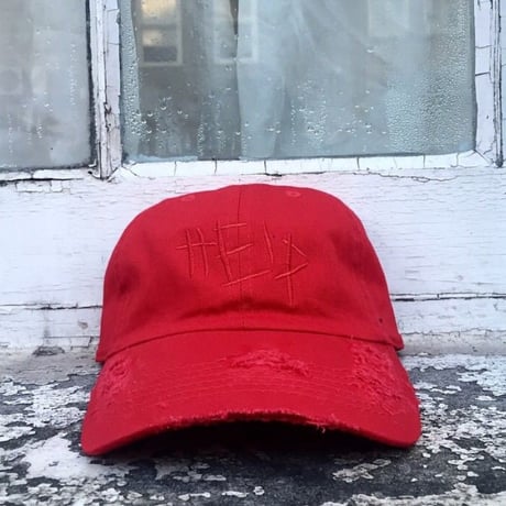 448C/Help Cap RED