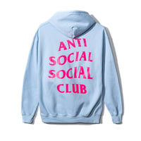 Anti Social Social Club/Logo フーディー  BABY BLUE　限定カラー
